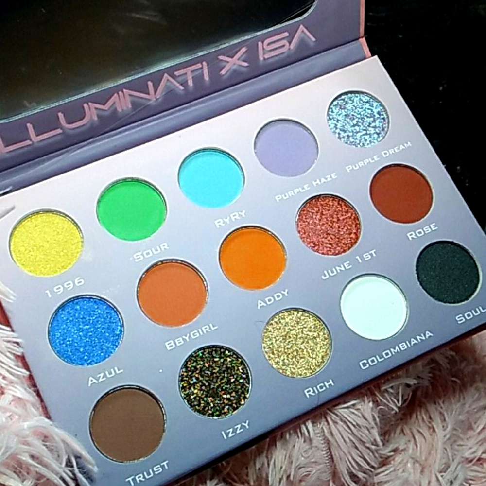 Illuminati X Isa eyeshadow palette
